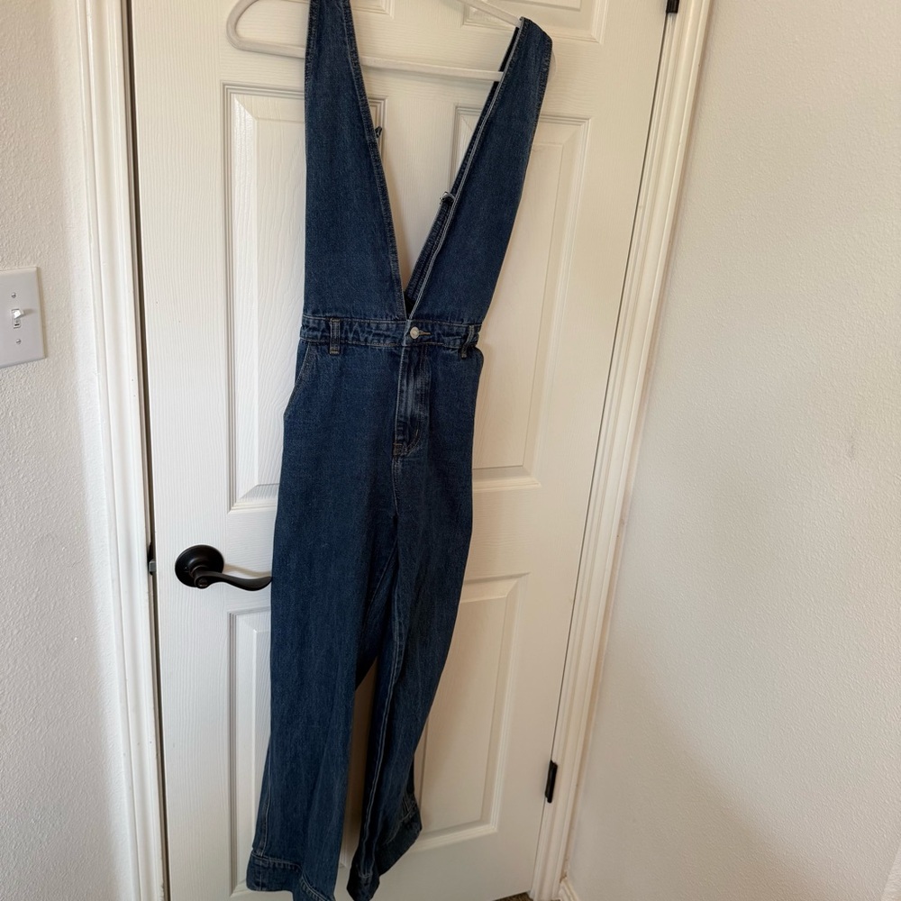 Denim Jumpsuit overalls western concert